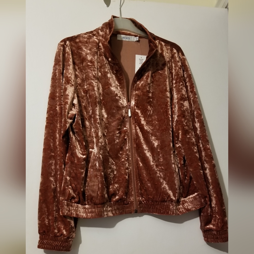 SIZE L VELOUR JACKET - Picture 5 of 10